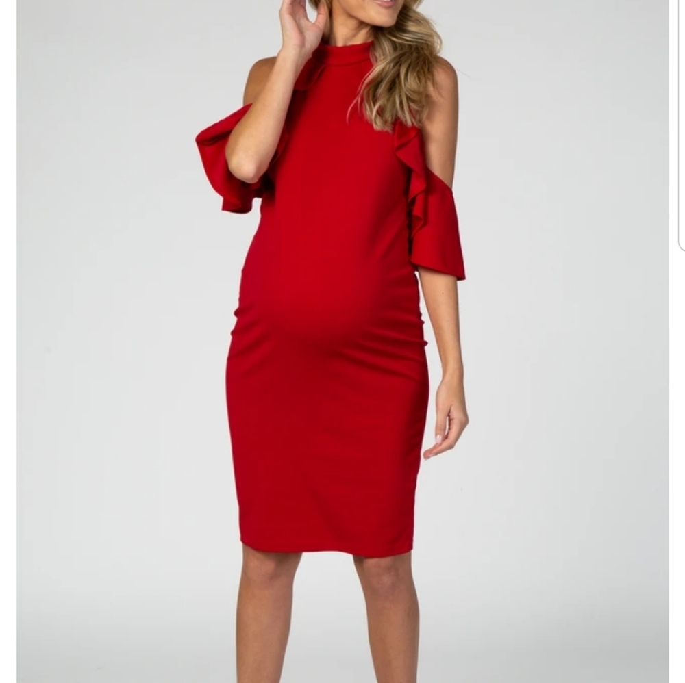 Sexy maternity dress